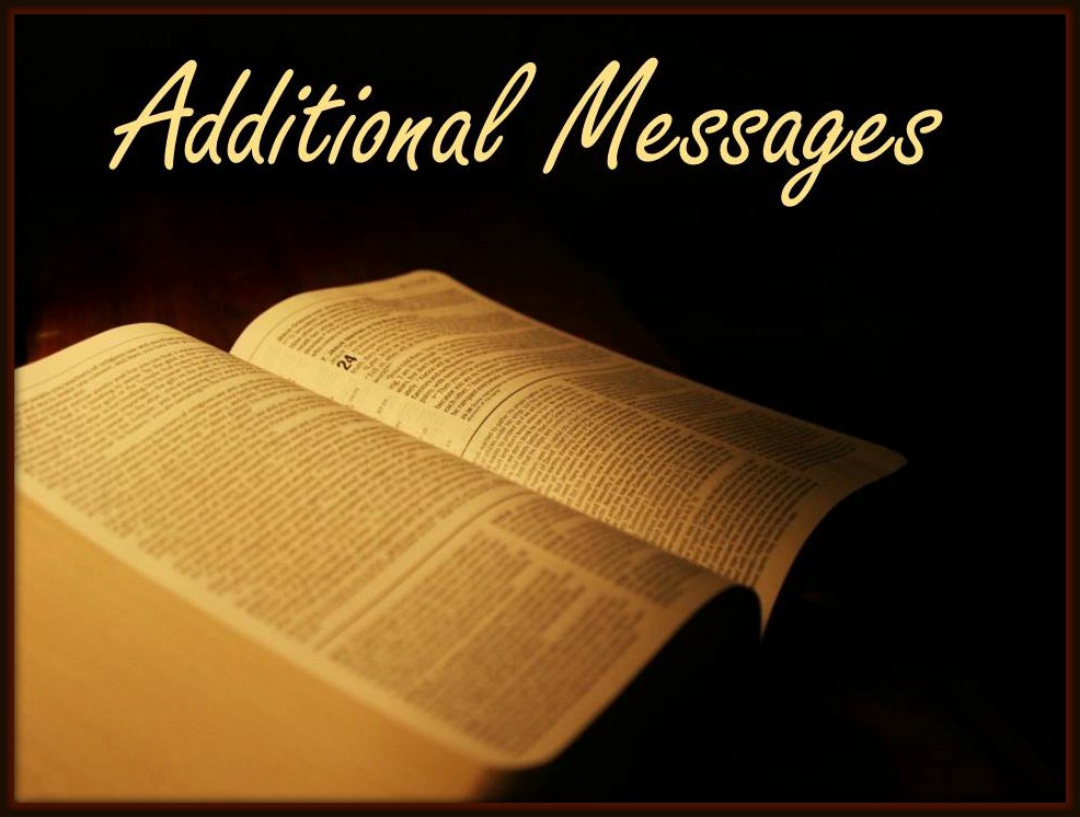 Additional Messages